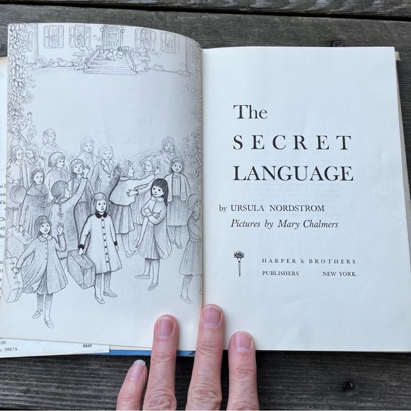 The Secret Language Vintage 1960 Hardcover Book By Ursula Nordstrom - Picture 9 of 14